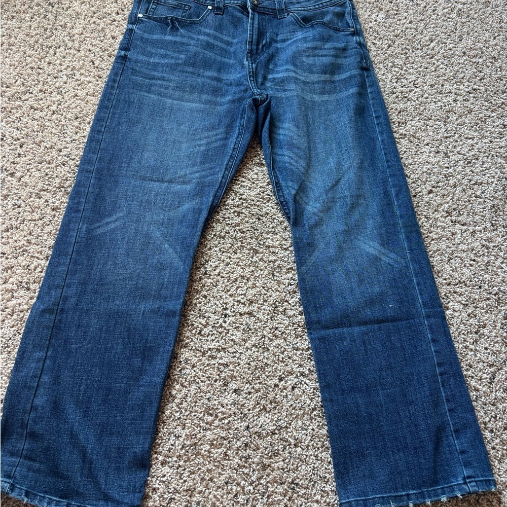 Stylish Bootcut Blue Jeans for Men